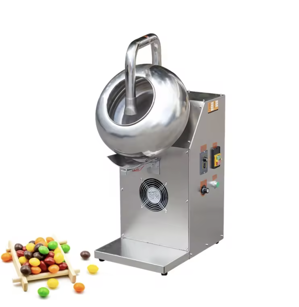 Sugar Coating Polishing Machine Chocolate Coating Machine Sugar Panning Machine Automatic Chocolate Coater